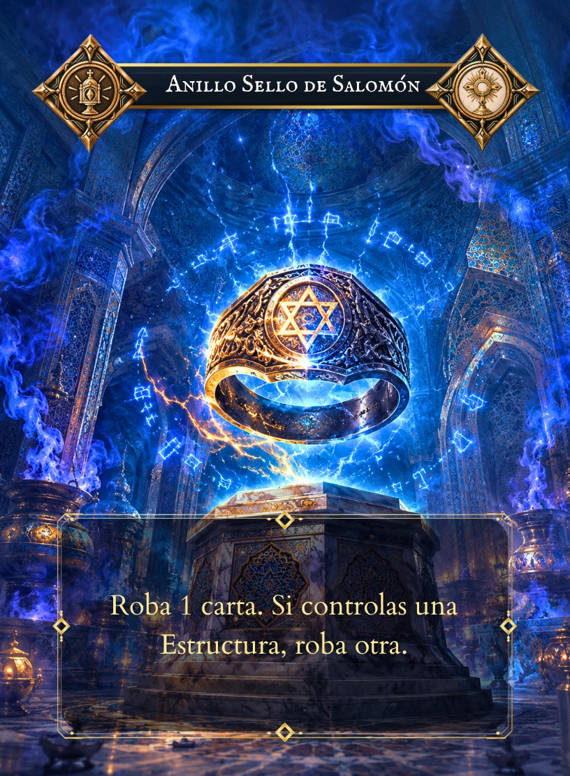 Anillo Sello de Salomón